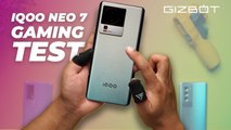 iQOO Neo 7 GAMING TEST  Battery Drain & Heating