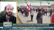 Peruanos preparan gran movilización contra el Gobierno