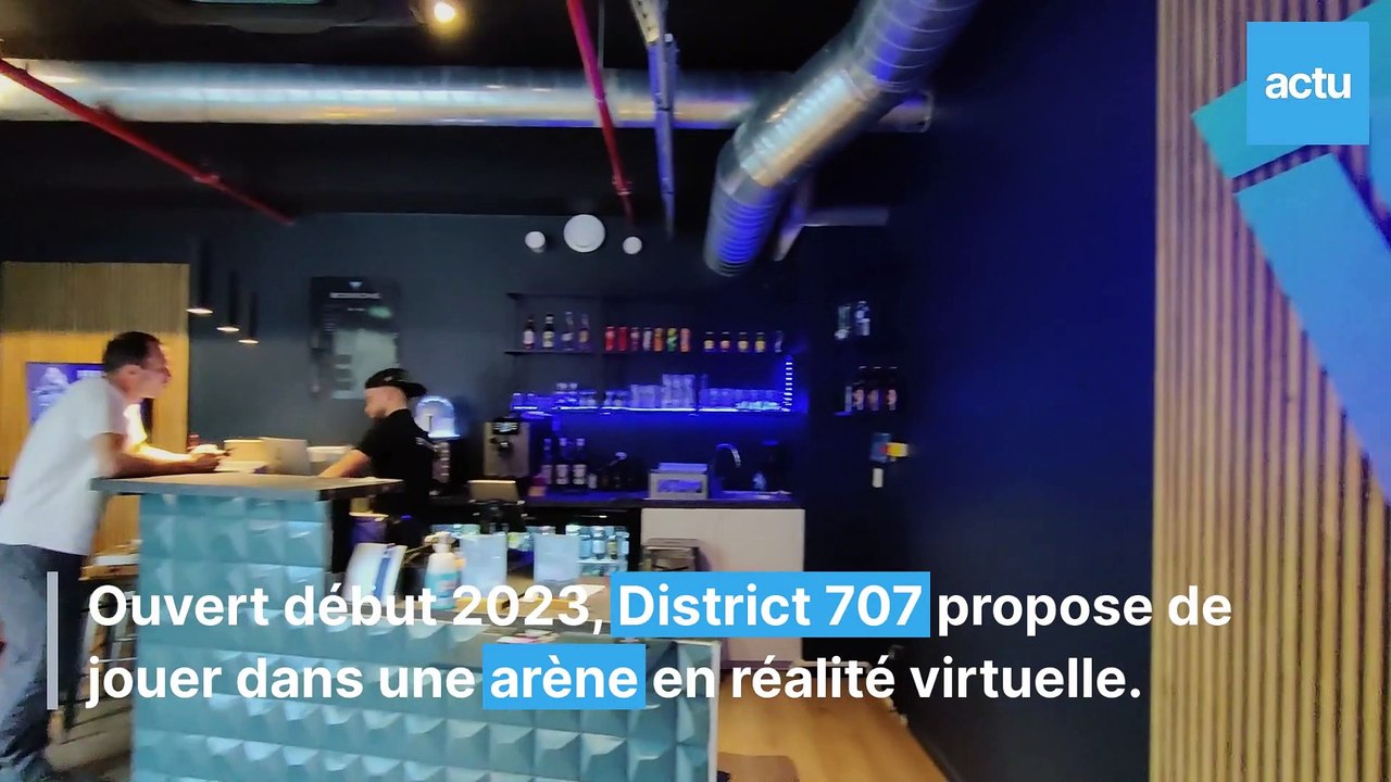 La réalité virtuelle chez District 707 à Toulouse