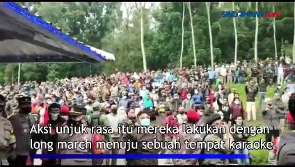 Ribuan Warga di Lereng Gunung Slamet Tolak Tempat Karaoke