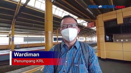 Aturan Jaga Jarak KRL Dicabut, Penumpang Sambut Gembira