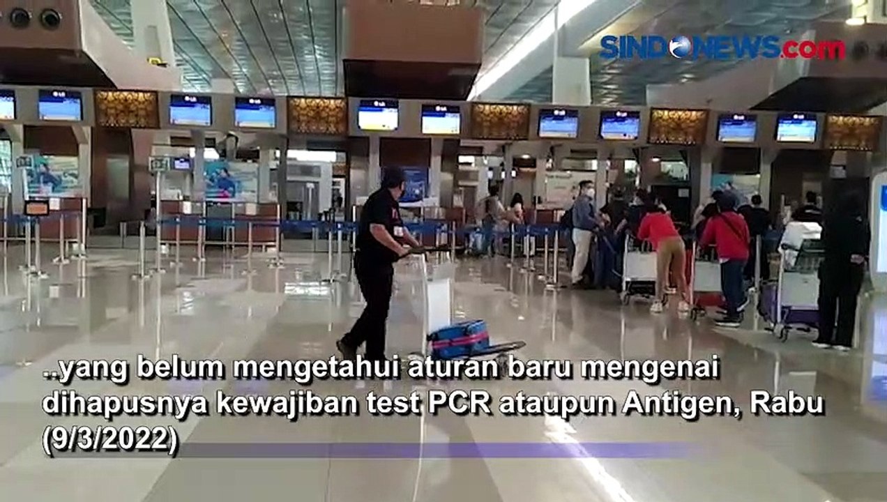 Bebas PCR dan Antigen di Bandara Soetta, Penumpang Masih Siapkan Hasil Tes Covid-19