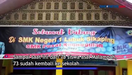 75 Siswa SMK Terdampak Gempa Pasaman Terancam Putus Sekolah