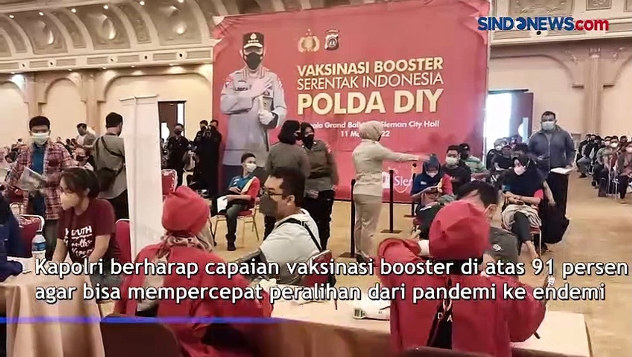 Capaian Vaksinasi DIY Hampir 100 Persen, Kapolr...