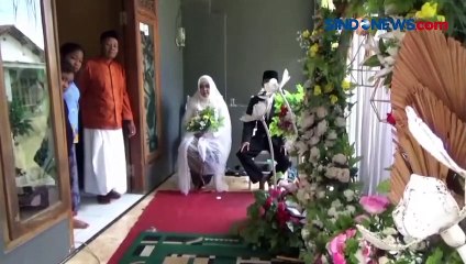Kisah Pengantin di Jombang Tetap Gelar Acara Pernikahan saat Banjir