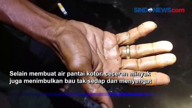 Minyak Cemari Pantai Balongan Indramayu, Pelaku Wisata dan Warga Resah