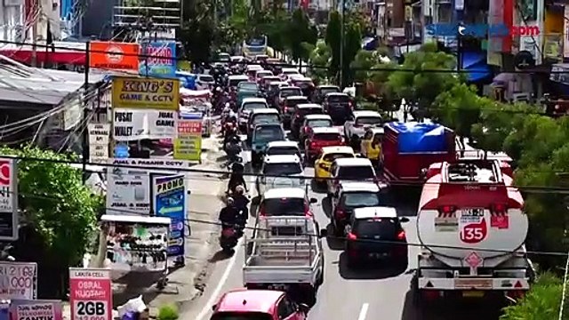 Solar Langka di Makassar, Antrean Panjang Timbulkan Kemacetan
