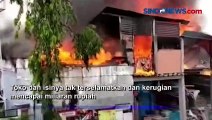 2 Rumah dan 1 Toko Terbakar di Maros, Pemilik Rugi Miliaran Rupiah