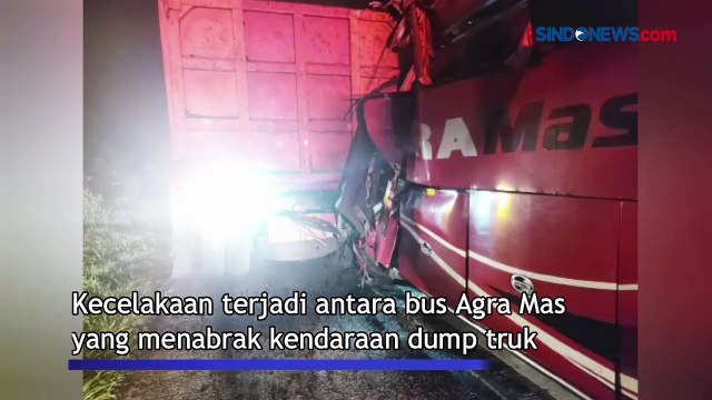 Bus Tabrak Truk di Tol Cipali, 1 Orang Tewas