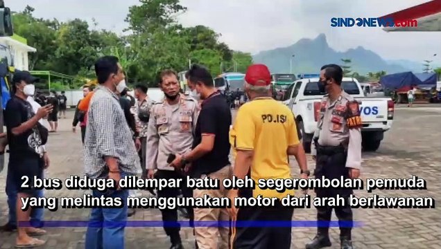Bus Suporter PSS Sleman Dilempar Batu OTK di Situbondo, Begini Kondisinya