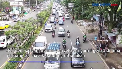 Aturan Ganjil Genap Dicabut, Kondisi Arus Lalin Menuju Lembang Padat Jelang Ramadan