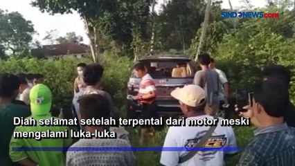 Terekam CCTV, Bocah 6 Tahun Tewas Terseret Mobil Sejauh 2 Km di Lampung
