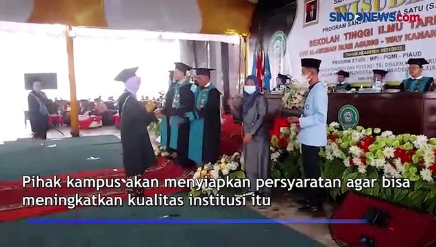 STIT AL Hikmah Bumi Agung Way Kanan Gelar Program Wisuda S1