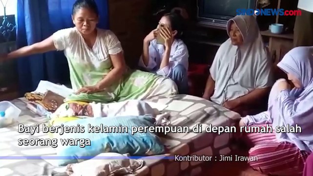 Heboh, Bayi Perempuan dalam Kantong Plastik di Depan Rumah Warga
