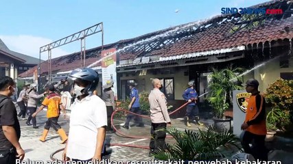 Sejumlah Ruangan di Polres Demak Terbakar, Begini Kronologinya