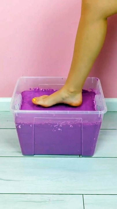 Creative ideas with foot soap