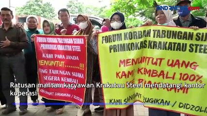 Ratusan Karyawan PT Krakatau Steel Cilegon Tertipu Investasi Bodong