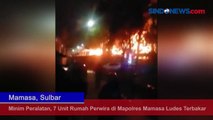 Minim Peralatan, 7 Unit Rumah Perwira di Mapolres Mamasa Ludes Terbakar