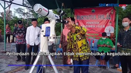 Hilal Tidak Terlihat di Bukit Gelumpai Lampung Selatan