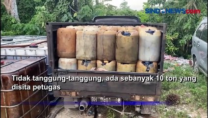 Timbun Minyak Solar Bersubsidi Sebanyak 10 Ton, Dua Kakak Beradik Ditangkap