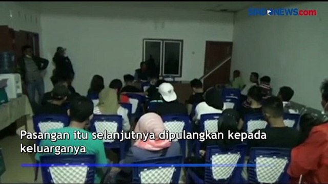 Asyik Ngamar di Malam Ramadan, 12 Pasangan Tak Resmi Diciduk di Pematangsiantar