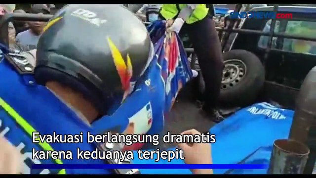 Suami Istri Tewas Terlindas Truk di Pematangsiantar, Evakuasi Dramatis