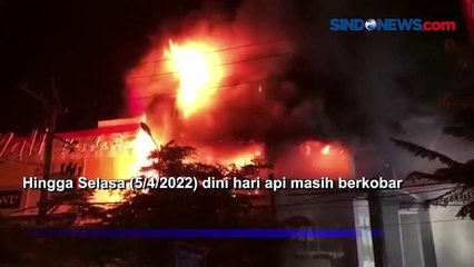 Polisi Selidiki Penyebab Kebakaran Hebat Suzuya Mall Banda Aceh