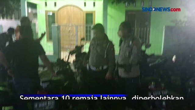Bawa Sajam Hendak Tawuran Usai Sahur, Belasan Remaja Diamankan di Depok