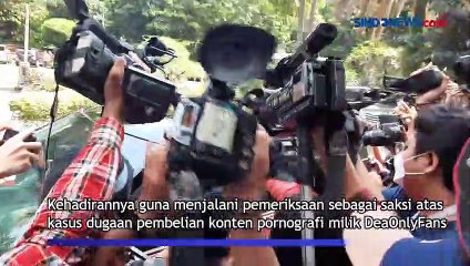 Tiba di Polda Metro Jaya Marshel Widianto Jalani Pemeriksaan Terkait Kasus Konten Asusila