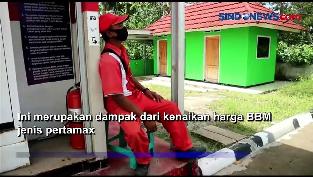 Dampak Kenaikan Pertamax, Pertashop Pandeglang Sepi Pembeli