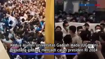 Diteriaki Presiden dan Spanduk Soal Wadas Warnai Kunjungan Anies Baswedan dan Ganjar Pranowo di Masjid UGM