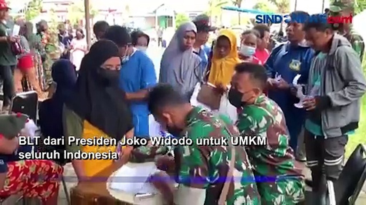 Warga Raja Ampat Gembira Terima Bantuan Uang Tunai dari Jokowi