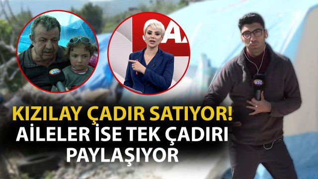 Kızılay Parayla Çadır Satarken Depremzede Aileler Tek Çadırda Yaşamak Zorunda!