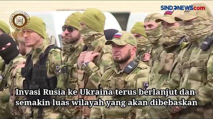 Jelang Serangan Besar-besaran ke Ukraina, Chechnya Kembali Kirim 300 Sukarelawan