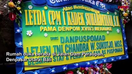 Keluarga Bersiap Sambut Kedatangan Jenazah Letda CPM I Kadek Adi Suhardiyana di Denpasar