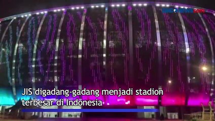 Kemegahan Jakarta International Stadium di Malam Hari, Begini Suasananya