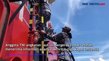 TNI AL Tangkap 3 Kapal Tongkang Nikel Tanpa Dokumen