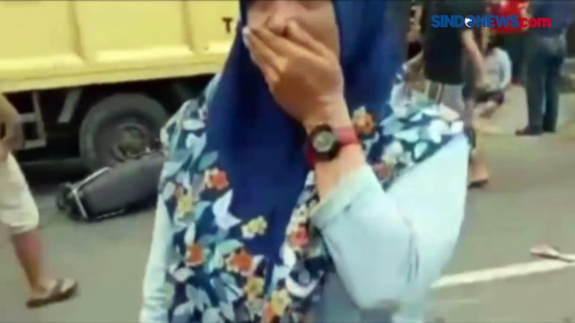 Kecelakaan Lalu Lintas di Banyumas, Truk Hilang Kendali Tabrak Pemotor