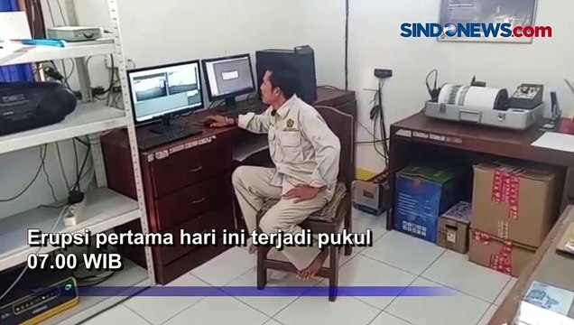 Anak Krakatau Erupsi, Ketinggian Abu Vulkanik 2 KM