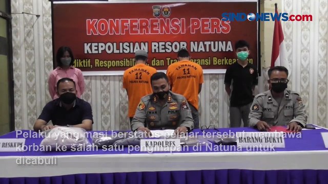 Tiga Pelaku Pencabulan Anak di Bawah Umur Diringkus Satreskrim Polres Natuna