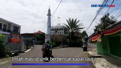 Terinspirasi Nabi Nuh, Inilah Masjid Unik Berbentuk Kapal di Cimahi