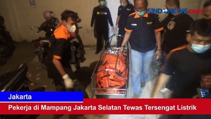 Pekerja di Mampang Jakarta Selatan Tewas Tersengat Listrik