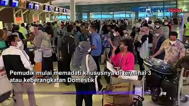 Puncak Mudik Diprediksi Hari Ini, Begini Kondisi Bandara Soetta Kamis Pagi