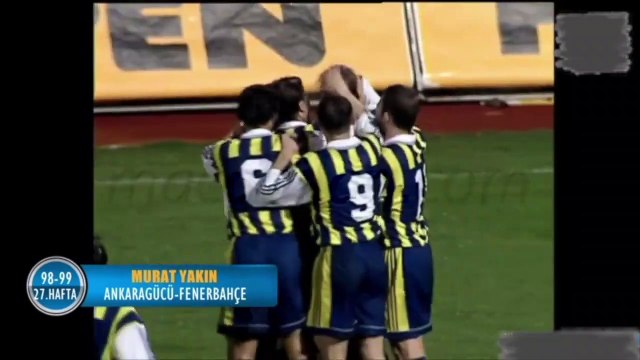 Ankaragücü 2-4 Fenerbahçe 11.04.1999 - 1998-1999 Turkish 1st League Matchday 27 (Fenerbahçe's Goals) (Ver. 3)