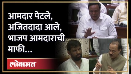 आमदारांचा गोंधळ, अजित पवार आणि आशिष शेलारांनी मिटवलं… | Ram Satpute Vidhan Sabha | AM4