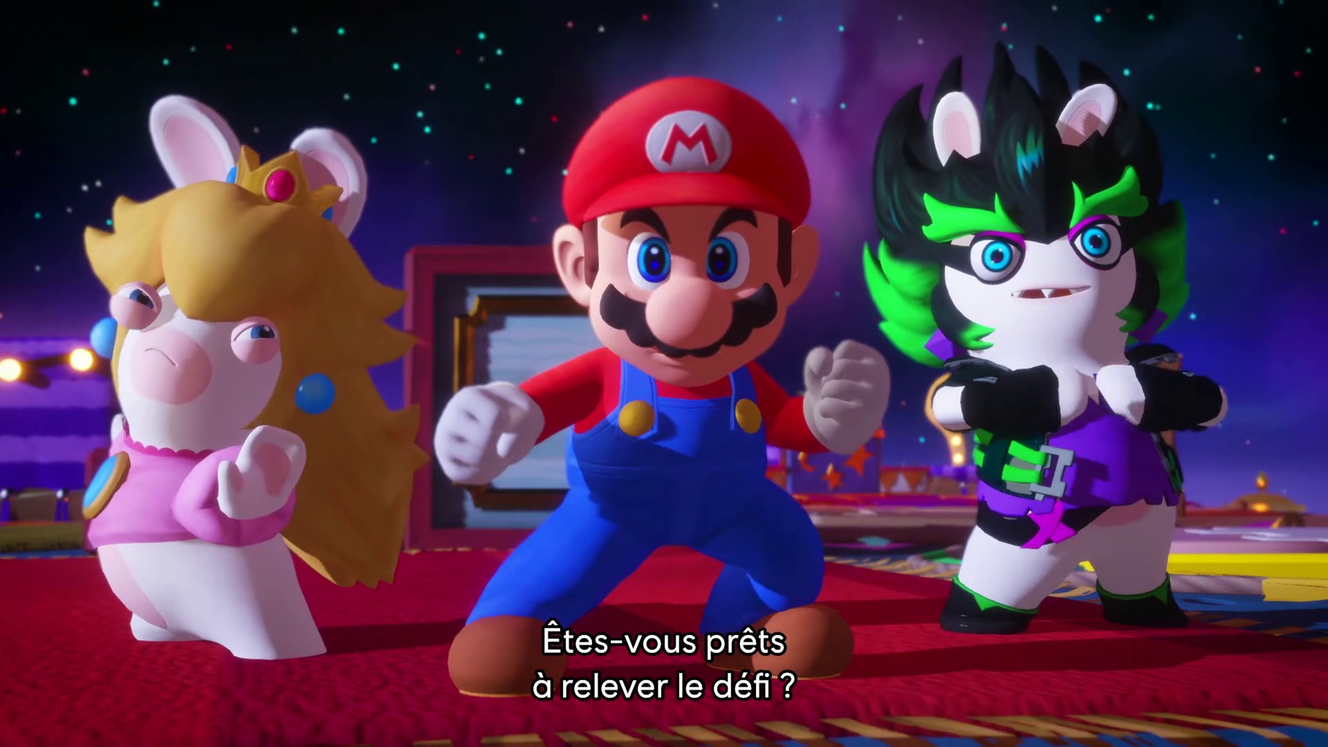 Mario + The Lapins Crétins Sparks of Hope Vidéo Mario + The Lapins Crétins Sparks of Hope