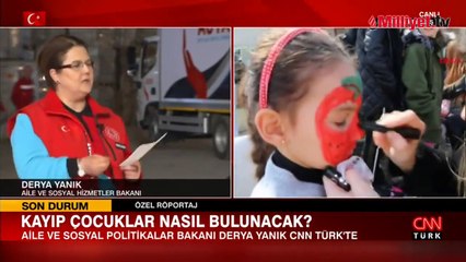 Bakan Yanık'tan deprem bölgesindeki kayıp çocuklarla ilgili açıklama