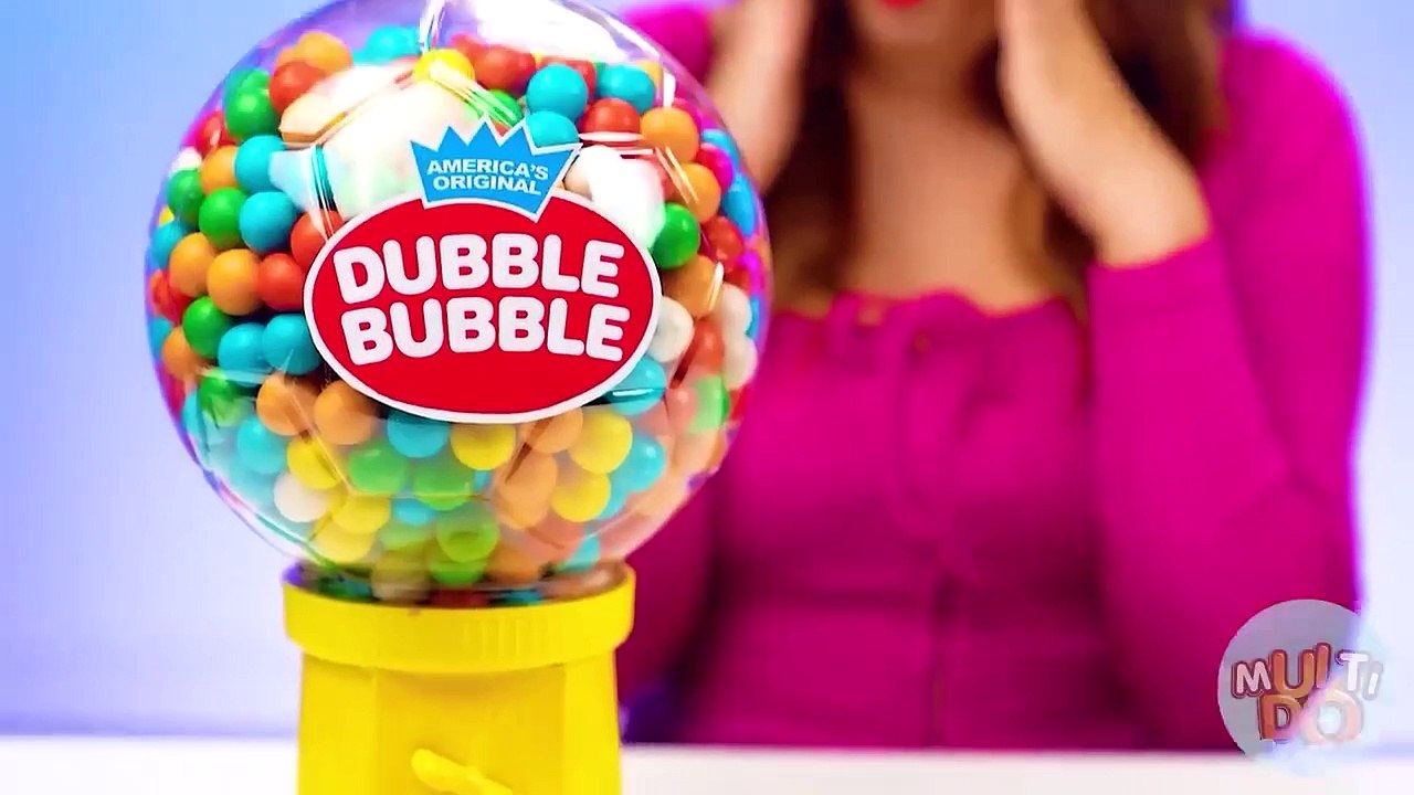 Bubble Gum vs Chocolate Food Challenge Funny Situations by Multi DO