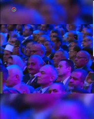 السيسي: اوعوا حد يخاف من بكره.. ربنا هيكمل فضله علينا.. الله أكبر