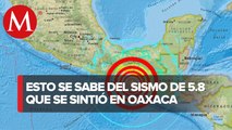Sismo en Oaxaca sorprende en el sur de Veracruz